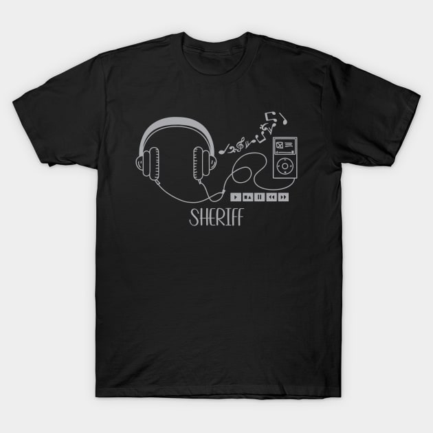 Sheriff T-Shirt by agu13
